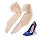 Haofy Solette Gel Pastiglie Scarpe Tacco Alto per Donna e Uomo, Inserti Cuscino Tallone Solette Imbottite con Arco Supporto Protezioni del Tallone per Tallone Dolore, Scarpe Troppo Grandi