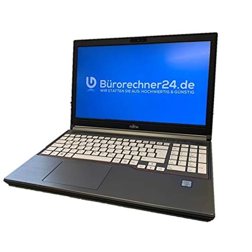 Fujitsu Lifebook E756 - Premium Business-Notebook - Intel Core i5 - 2,40GHz, 1 TB SSD, 16 GB RAM, 15,6 Zoll 1920x1080 Full-HD LED-Display, Windows 10 Pro - (Zertifiziert und Generalüberholt)