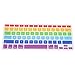 HDE Ultra Thin Silicone Rubber Keyboard Skin Cover for Macbook Pro Non Retina 13/15/17 (Rainbow)