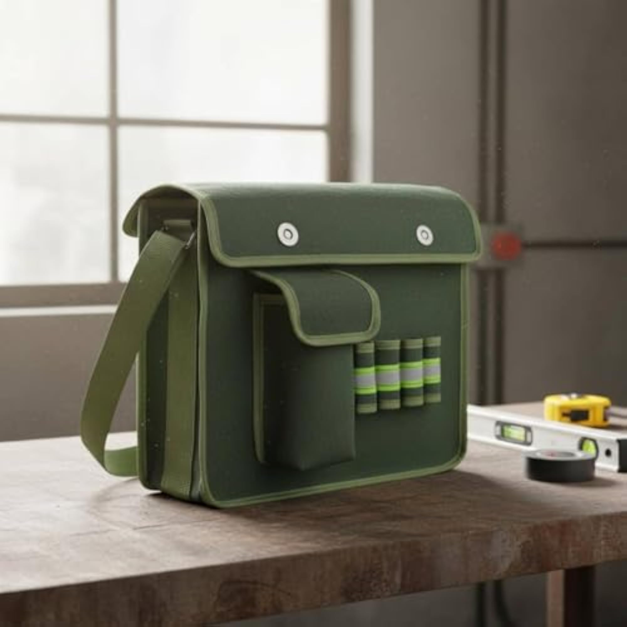 Canvas Tool Bag for Electricians, Large Capacity
