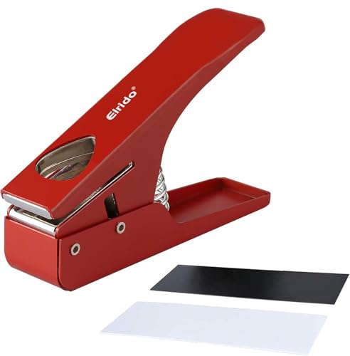 Elrido Guitar Pick Punch DIY Guitar Picks Maker Set - Guitar Pick Cutter Punch Tool Make Your Endless Guitar Picks Pick Making Set with 2 Pick Sheets Guitar Accessories Gift for Guitar Players