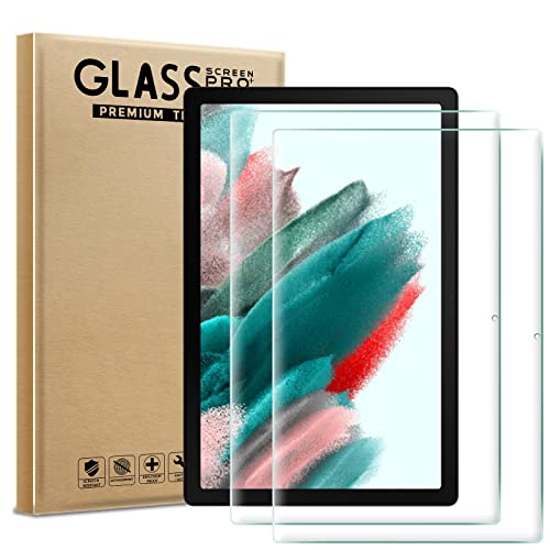 AOKUMA Galaxy Tab A8 10,5 Vidrio templado, [Lote de 2] Vidrio templado Galaxy Tab A8 10,5 [0,26 mm] [Extreme Resistente a los arañazos][Alta definición] Fácil instalación Película