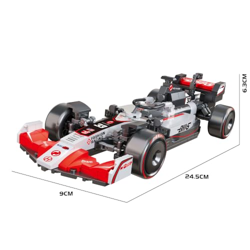 Image of Meteor F1 Race Car Building Block Toy Set for 7+ (462 Pcs)
