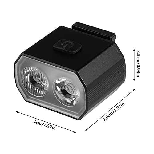 Farol de bicicleta recarregável | Luzes de LED dianteiras e traseiras para bicicletas | Lâmpada de b