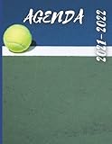  Agenda 2021-2022: tenis  deportes  raquetas  diario 2021-2022 escolar , trabajo o vida personal (vida cotidiana ) 2021-2022  Una semana en dos ... Fecha Para Recordar y Más Planificador