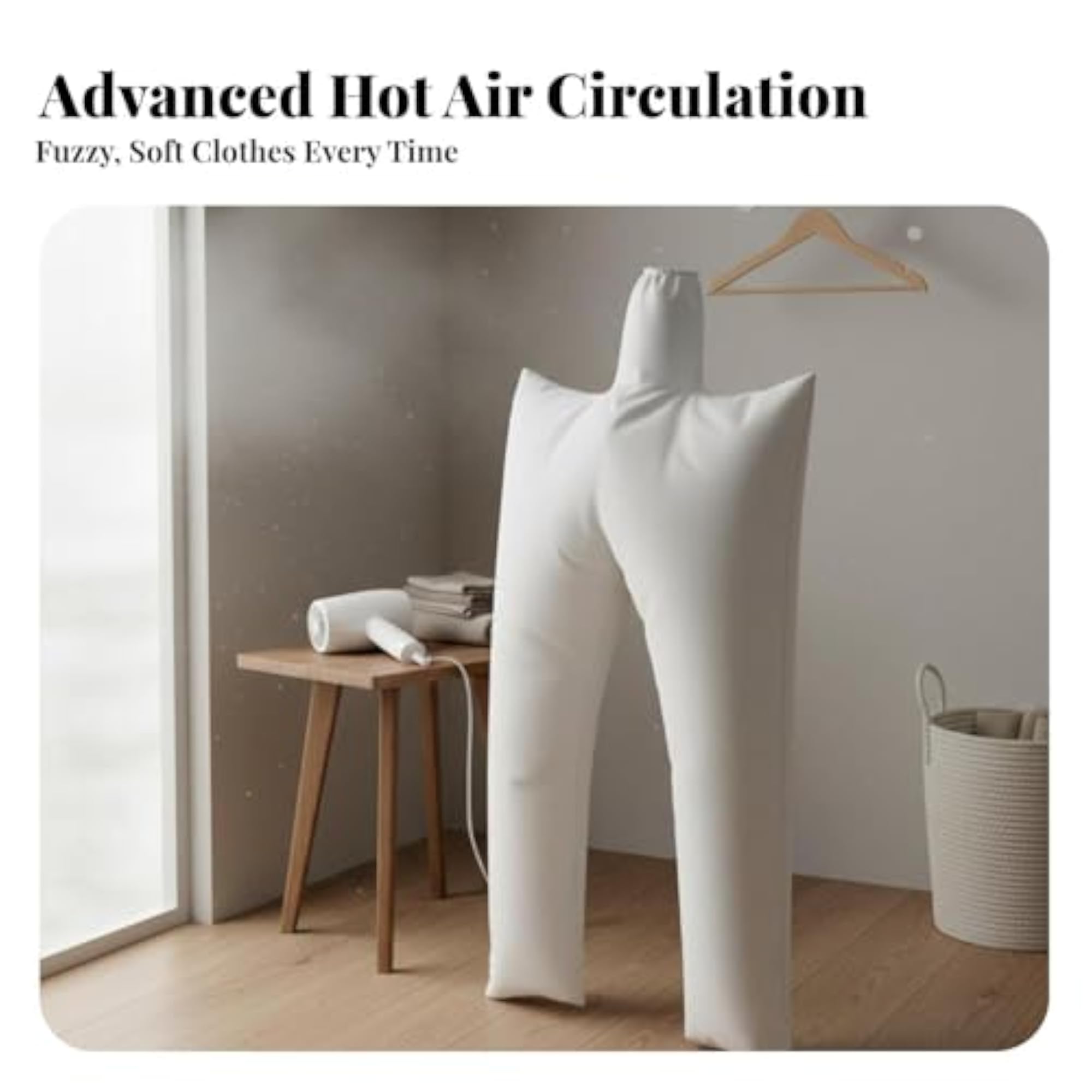 Quick Dry Inflatable Storage Pouch for Hair Dryer