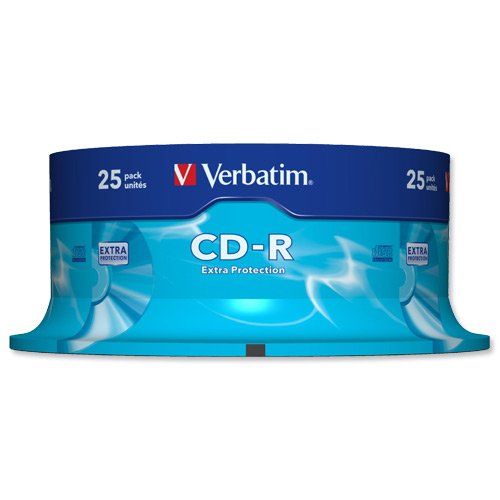 Verbatim CD-R Recordable disk on spindle 52 x