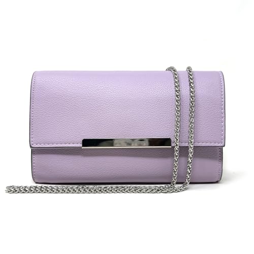 Image of AFKOMST Clutch Purses for Women Small Convertible Wristlet and Evening Bag | Vegan Leather, Fits 6.7-inch Phone /Passport, Versatile for Formal Events /Prom /Wedding /Cocktail /Night Out /Daily Use