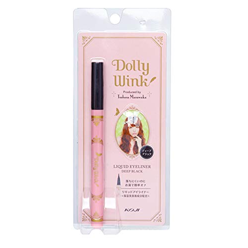 Koji Dolly Wink Black/Brown Water Proof Oil Proof Precise Liquid Eyeliner (Black) Koji Dolly Wink Black/Brown Water Proof Oil Proof Precise Liquid Eyeliner (Black)
