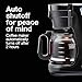 Proctor Silex FrontFill Drip Coffee Maker, Digital & Programmable, 12 Cup Glass Carafe, Black and Silver (43685PS)