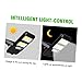 Yardenfun Led Wall Light Human Body Sensor Solar-Powered Yard Light Outdoor Led Lighting Tool