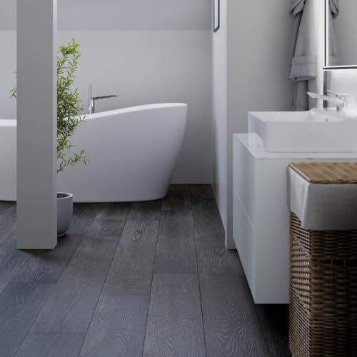 12” Cut Sample Luxury Vinyl Plank Flooring | DIY Click Installation, 40 Mil Wear Layer, Waterproof and Scratch Resistant LVP | Madeira Signature