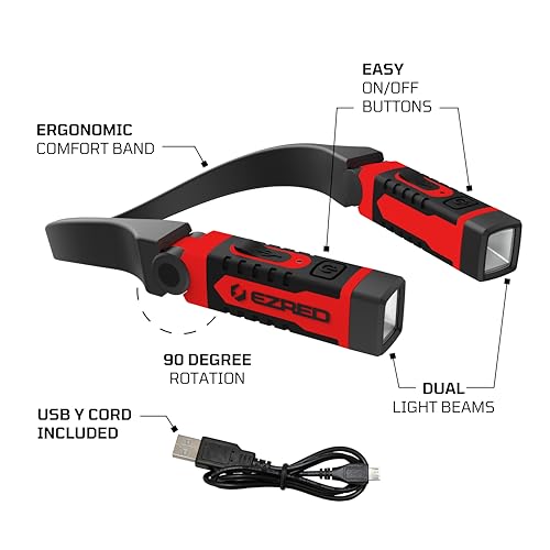 EZRED Anywear Rechargeable Neck Light for Hands-Free Lighting - NK15 by EZRED - Image 6