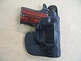 Colt Mustang .380 IWB Inside The Waistband Molded Leather Concealed Carry Holster Black RH