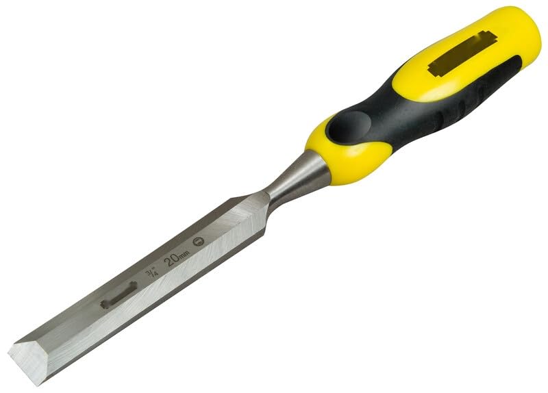 Burin biseauté 20 mm robuste contre l'usure du métal