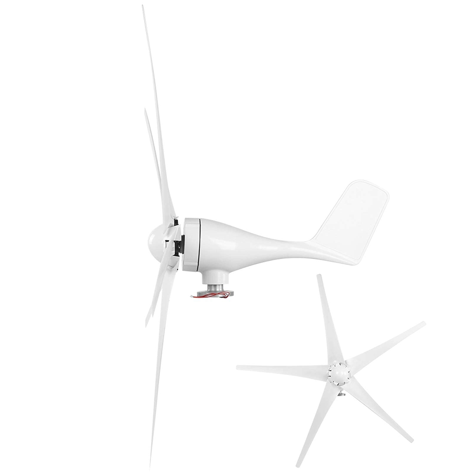 Generatore di turbine eoliche verticali Axi 8000W 12V 24V 48V 96V 220V, turbina eolica con regolatore 8 lame piccola turbina eolica per uso domestico generatori di energia alternativa