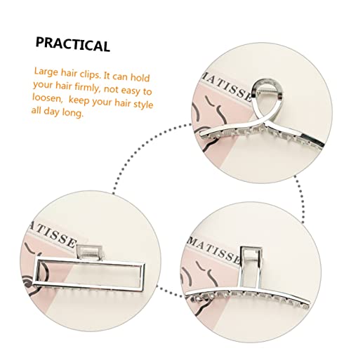 6 Unidades Pega Manual Grande Presilha De Cabelo Grampos De Cabelo Presilhas De Cabelo Clipes De Gar