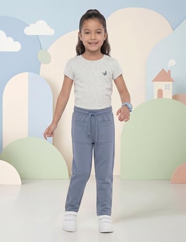 Image of Amazon Brand - Symbol Girls 100% Cotton Solid Half Sleeves T-Shirt | Regular Fit | Age 2-14 Years (Pack of 2)