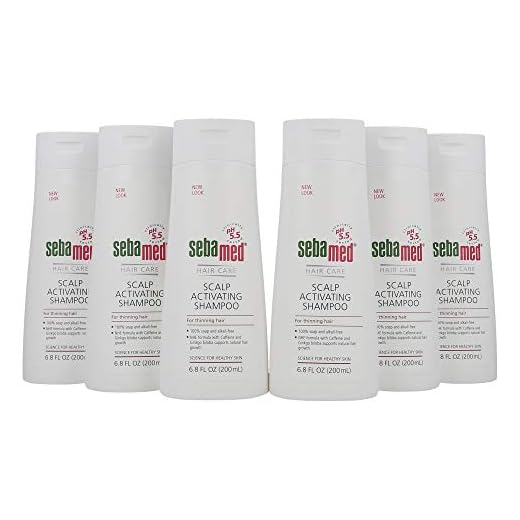 Sebamed Anti Hair Loss Scalp Activating Shampoo for Thinning Hair Supports Natural Hair Growth Helps Fight Hair Loss Dermatologist Recommended 6.8 Fluid Ounces (200 Milliliters) Pack of 6