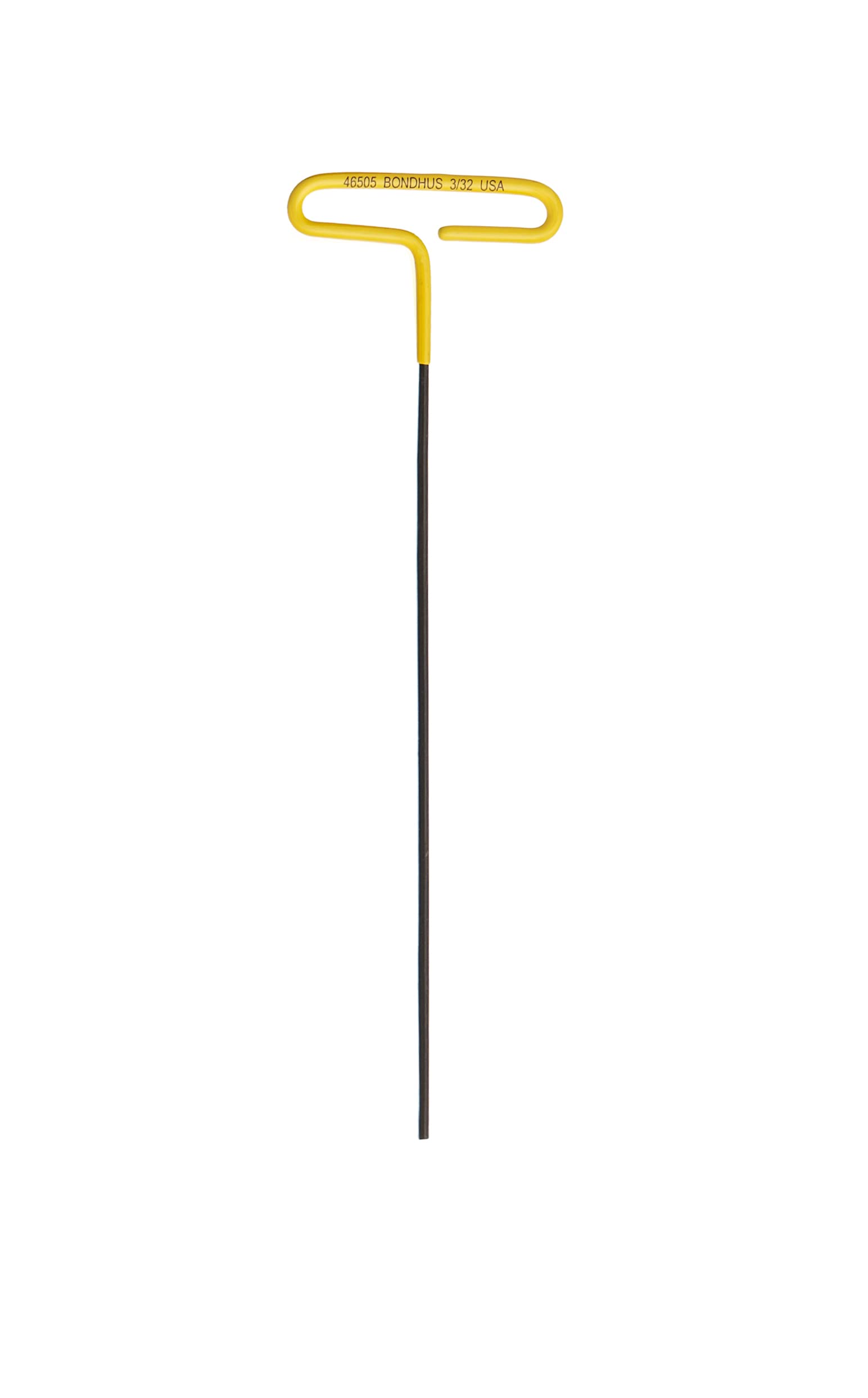 Bondhus 46509 - Set Di 2 Impugnature A T Per Brugole, Lunghezza 24,6 Cm, Misura 5/32", Design Con Cuscino Per Presa Comoda - 2