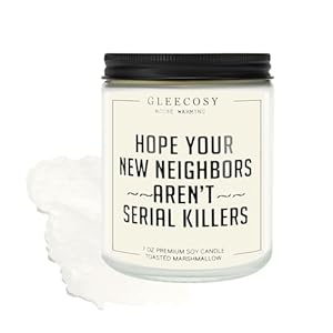 Home Housewarming Scented Candle – Funny New House Warming Gift Ideas for Apartment, Neighbor, Homeowners