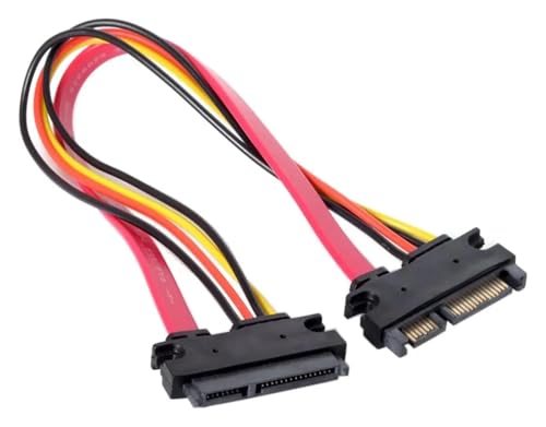 Cable Extensión SATA 3.0 22 Pines 0.29 m miniatura 6