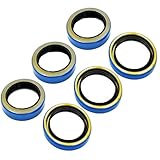 HD Switch -3 Sets- Deck Blade Spindle Grease Seal Set fits John Deere M127198 M85699 for AM144423 AM144424 AM141984 TCA13807 TCA13604 TCA25755 AM141456 AM141458 TCA24880 TCA17517 TCA24881 TCA51058
