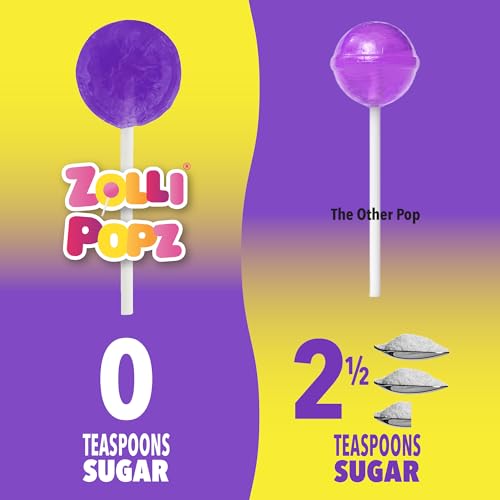 image for Zollipops Clean Teeth Lollipops, Anti Cavity, Sugar Free Candy for a H