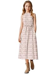 Orange Floral Halter