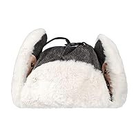 FakeFace Herren Damen Fliegermütze Warm Trappermütze Hut Wintermütze mit Ohrenklappen Winddicht Pilotenmütze Schirmmütze Skimütze Dicker Fleece Bombermütze für Skifahren, Schlittschuhlaufen Outdoor – Ansicht 7