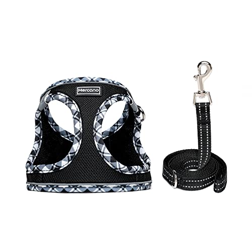 Arnés de chaleco para perros Mercano Pet Vest Harnesses ajustable reflectante 3