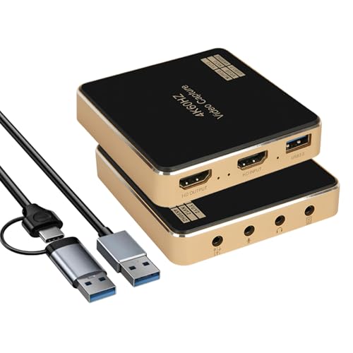 Carte de capture vidéo professionnelle 4K cadre en métal USB 3.0 haute fidélité
