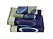 Mk Collection Sheet Set Soccer Light Blue Green Navy Blue White Black Ne (Full)