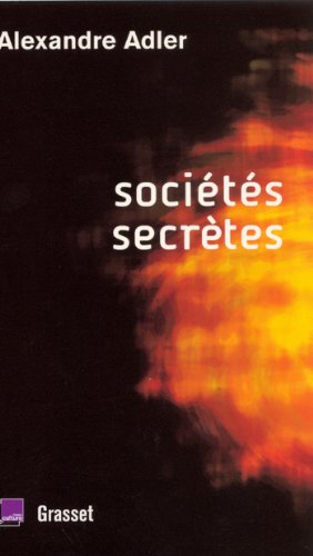 Sociétés secrètes (essai français) Livre eBook France