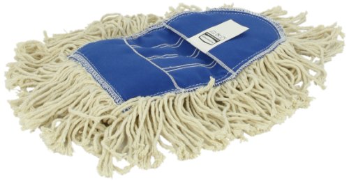 Rubbermaid FGU13000WH00 Kut-A-Way Wedge Mop Cut-End-Dust Mop Head, White