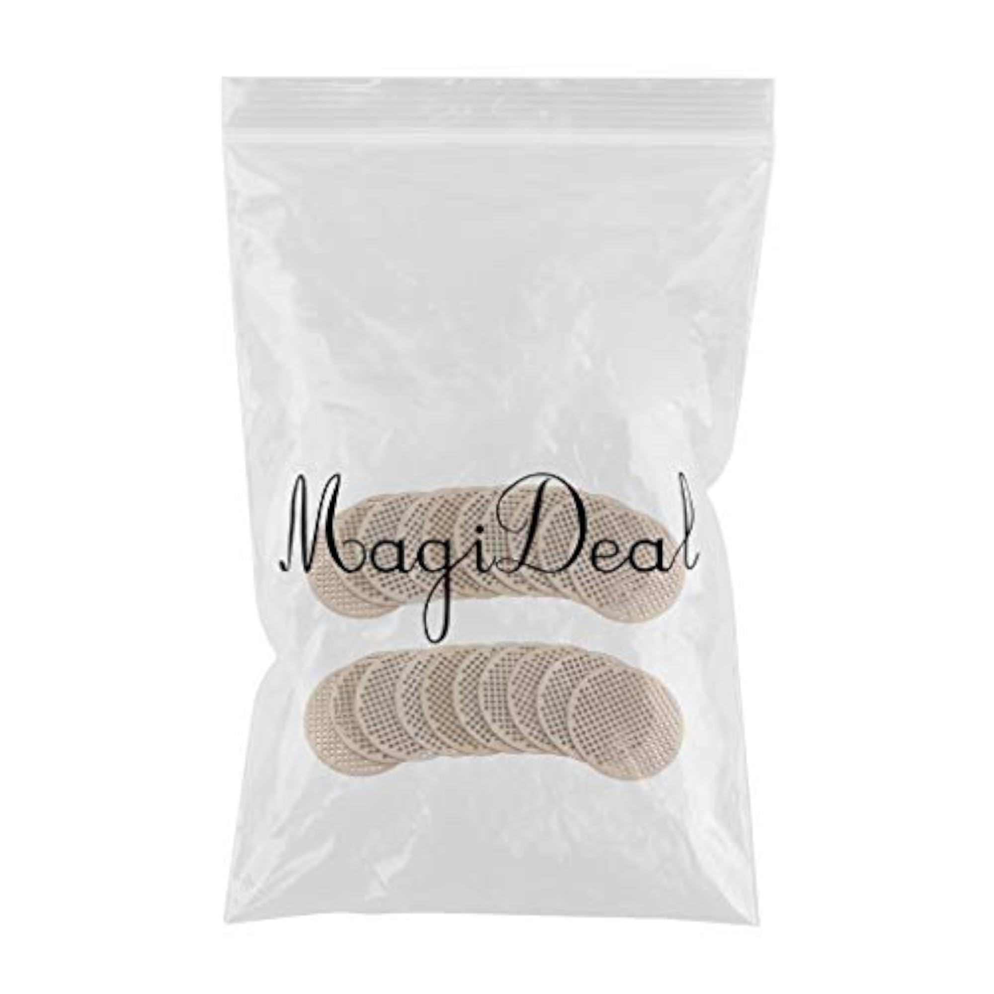 20 Piece Wood Hole Plaque Embellishment for Crafting