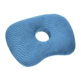 Ioensy Almohada para Perforar Las Orejas para Dormir de Lado, Suave Y Portátil, con Soporte para Perforar Las Orejas, para Sala de Estar.