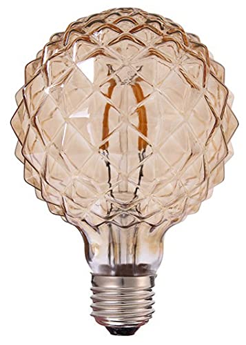 Vintage LED Edison Bulb G30 4W Dimmable LED Filament Bulb Globe Pineapple