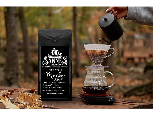 Café en grano Sannes Coffee Norwegian Dark Roast 8 oz miniatura 4