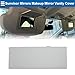 PARSKILO Sun Visor Mirror Cover for Land Rover Range Rover Sport 2011-2013 Sun Visor Vanity Mirror Cover Replacement No.LR063682 Gray