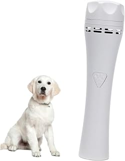 CIYODO Cortauñas Eléctrico para Gatos Perros Y Mascotas Pequeño Recortador De Uñas Limpiador Y Aseo Color Blanco