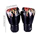 predolo Training Gloves for Boxing with Wrist Support and Ventilation Features, Black Adults