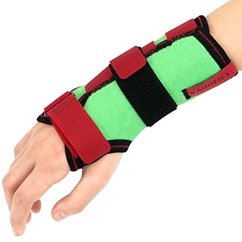 ORTONYX Support de poignet pour enfants Immobilider Brace avec attelle / ACJB2302GRN Cover
