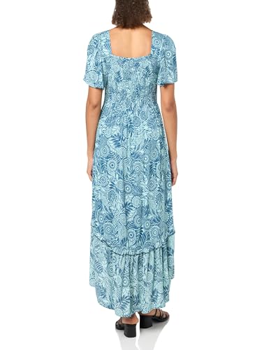 Image of Angie Women's Angie Women's Deep V Maxi Dress with Cutout
