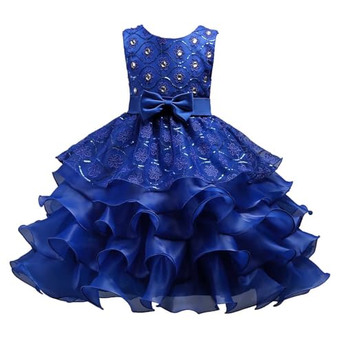 Vestido de novia para niñas de satén y tul elegante con cuello redondo