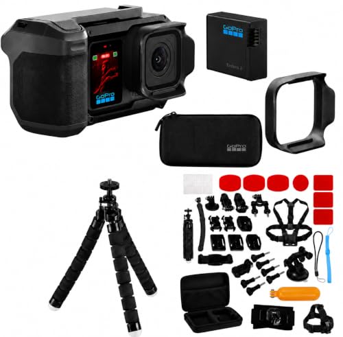GoPro Mission 1 PRO�O���b�v�G�f�B�V�����J�����AFroggi Extreme Sport�L�b�g�ƃw�b�h�X�g���b�v�}�E���g�t���o���h��