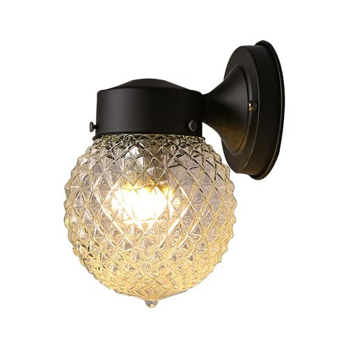 KY LEE 壁掛け レトロ かわいい LED対応 インテリア照明 おしゃれ ウォールライト アンティーク調 ウォールランプ パイナップルの形 壁取付ランプ 照明器具 インテリア インダストリアル カフェ