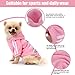 QiCheng&LYS Hunde Hoodie,Kleine Hunde Strickpullover Wintermantel Für Kleine Hunde (Rosa, S)