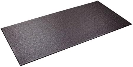 Supermats Heavy Duty Equipment Mat 13GS Made in U.S.A. for Indoor Cycles Recumbent Bikes Upright Exercise Bikes and Steppers (2.5 Feet x 5 Feet) (30-Inch x 60-Inch) (76.2 cm x 152.4 cm) , Black