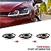 PJDCMF LED Headlights Compatible For Volkswagen VW Golf MK7.5 TSI TDI Variant Halogen 2017-2020 [not Fit GTI/GTD/Rline/MK7] Front Lamps Assembly